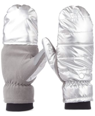 Isotoner Signature - Women's Sleek Heat Flip Touchscreen Mittens
