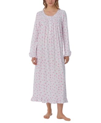 Eileen West - Women's Floral Lace-Trim Ballet Nightgown