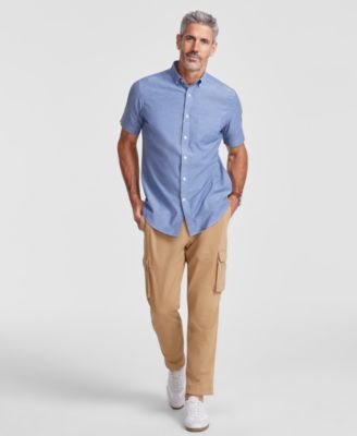 Club Room - Men's Solid Oxford Shirt
