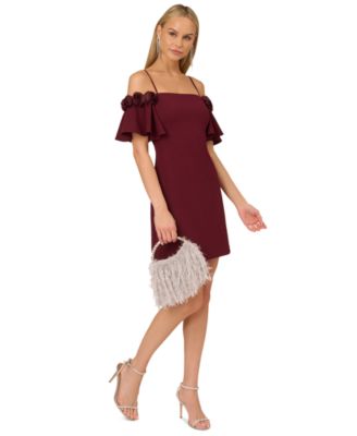 Adrianna by Adrianna Papell - Women's Off-The-Shoulder Dress