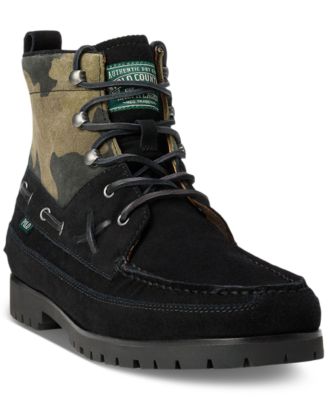 Polo Ralph Lauren - Men's Ranger Mid Camo Suede Boot