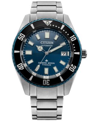 Citizen - Men's Automatic Promaster Dive Limited Edition Fujitsubo Super Titanium Bracelet Watch 41mm