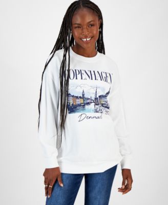Rebellious One - Juniors' Copenhagen Graphic Sweatshirt