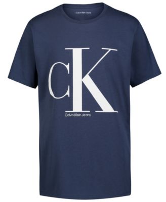 Calvin Klein - Big Boys Monologo Graphic T-Shirt