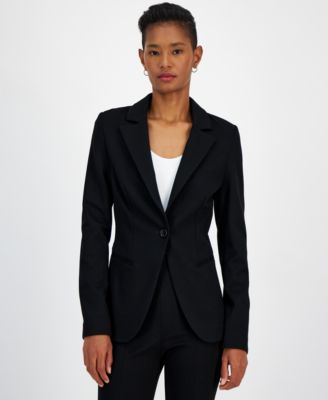 BOSS Orange - Women's Jaslim Notch-Lapel Single-Button Blazer