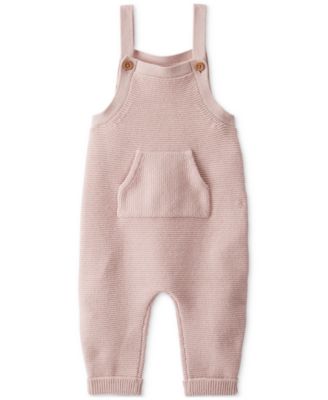 Carter's - Baby Girls Cotton Sweater Knit Overalls