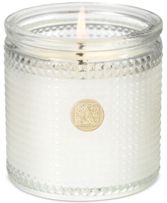 Aromatique - Juniper Berry Textured Glass Candle, 6 oz.