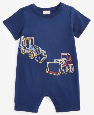 First Impressions - Baby Boys Truck Ride Sunsuit