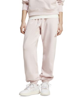 adidas - Women's All SZN Relaxed-Fit Fleece Sweatpants
