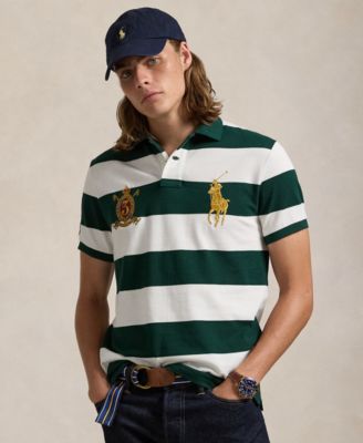 Polo Ralph Lauren - Men's Custom Slim Fit Big Pony Crest Mesh Polo