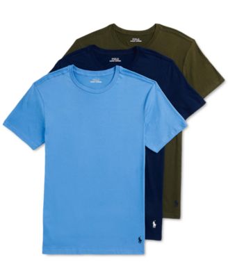 Polo Ralph Lauren - Men's 3-Pk. Slim-Fit Classic Cotton Crew Undershirts