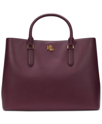 Lauren Ralph Lauren - Leather Large Marcy Satchel