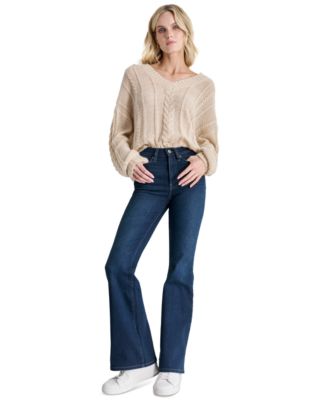DKNY Jeans - Women's High-Rise Flare Jeans