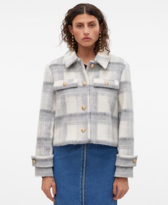 Vero Moda - Women's Zilja Plaid Jacket