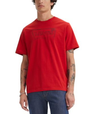 Levi's - Men's Relaxed Fit Short Sleeve Crewneck Logo Graphic T-Shirt