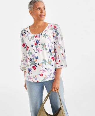 Style & Co - Women's Floral Dance Top