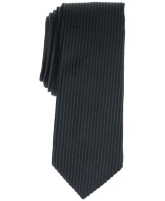 Bar III - Men's Victor Velvet Stripe Tie