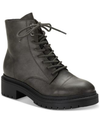 Style & Co - Women's Zaharaa Platform Lace-Up Boots