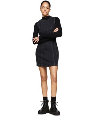 Tommy Jeans - Women's Embellished Sleeveless Denim Dress