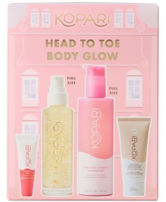 Kopari Beauty - 4-Pc. Head To Toe Body Glow Skincare Set