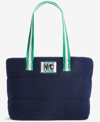 Macy's - Thanksgiving Day Parade Faux-Sherpa Tote