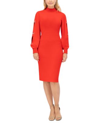 Eliza J - Women's Bow-Trim Bodycon Dress
