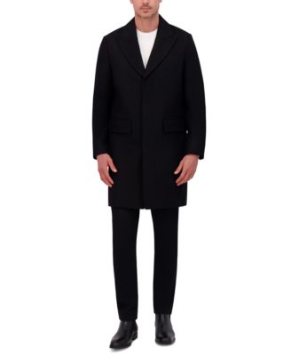 Kenneth Cole - Men's Slim Fit Peak Lapel Topcoat
