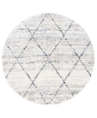 Safavieh - Fontana Shag FNT886F 10'x10' Round Area Rug
