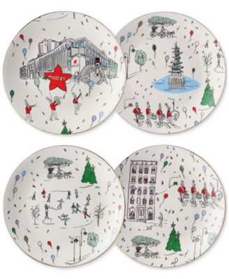 Macy's - Thanksgiving Day Parade Plates, Set of 4