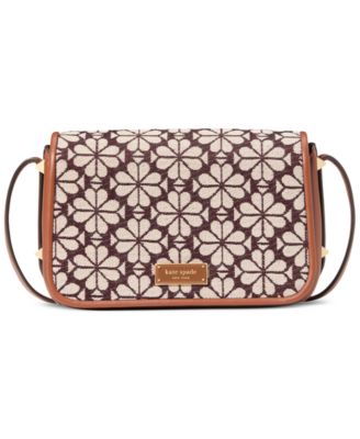 kate spade new york - Spade Flower Jacquard Flap Crossbody