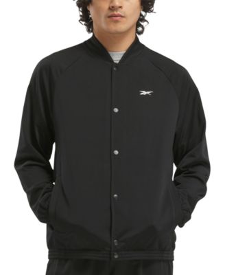 Reebok - Men's Regular-Fit Snap-Front Basketball Jacket