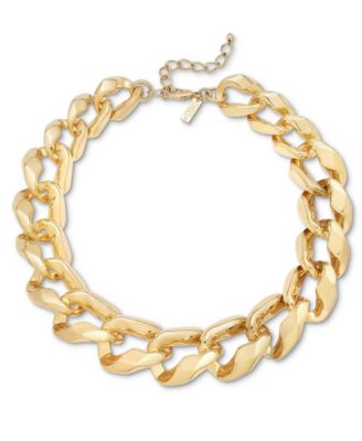 I.N.C. International Concepts - Chunky Chain Link Collar Necklace, 18-1/4" + 3" extender
