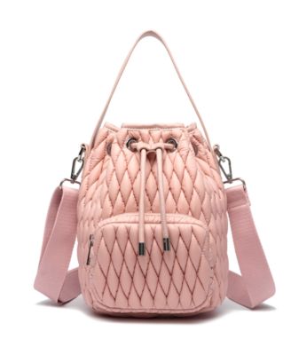 LIKE DREAMS - Ripple Plush Crossbody Bucket Bag