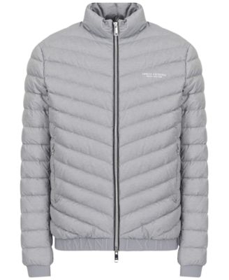A|X Armani Exchange - Men's Quilted Full-Zip Down Jacket