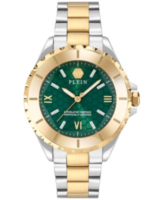 Philipp Plein - Women's Plein Heaven Crystal Two-Tone Stainless Steel Bracelet Watch 38mm
