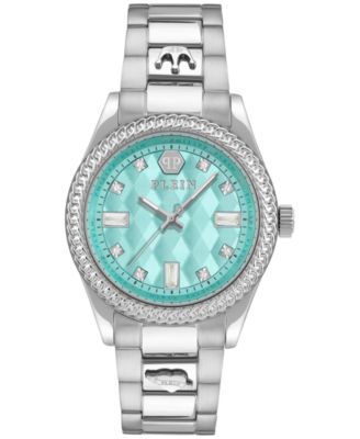 Philipp Plein - Women's Queen Crystal Stainless Steel Bracelet Watch 38mm