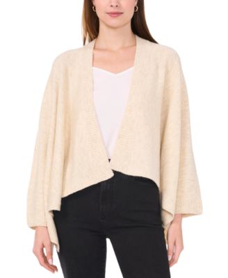 Sam & Jess - Women's Open-Front Handkerchief-Hem Cardigan