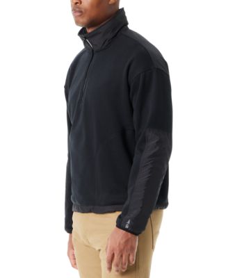 BASS OUTDOOR - Men's Regular-Fit Convertible Hood !/4-Zip Sweatshirt