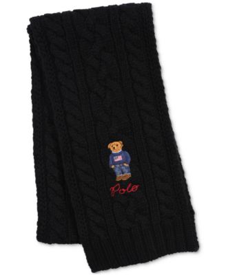 Polo Ralph Lauren - Men's Cable-Knit Bear Scarf