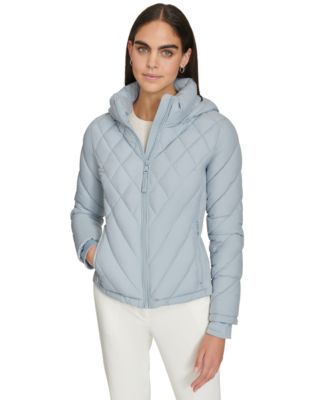 Calvin Klein - Women's Hooded Packable Puffer Coat