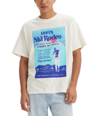 Levi's - Men's Relaxed-Fit Ski Rodeo Graphic T-Shirt
