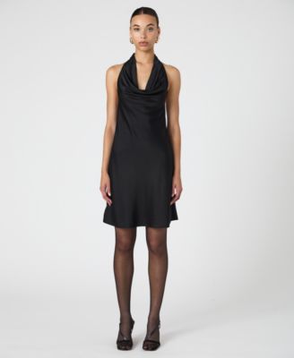 French Connection - Women's Ennis Satin Halter Dress
