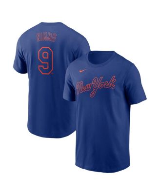 Nike - Men's Brandon Nimmo Royal New York Mets Fuse Name Number T-Shirt