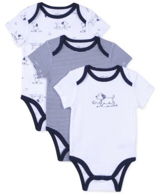Little Me - Baby Boys' or Baby Girls' 3-Pack Puppy Bodysuits