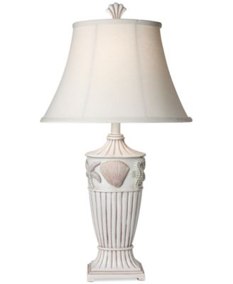 StyleCraft Home Collection - Cream Seaside Table Lamp