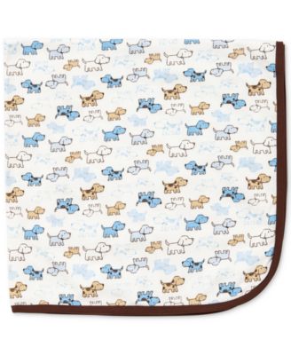 Little Me - Baby Blanket, Baby Boys Cute Puppies Blanket