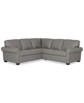 Furniture - Orid 2-Pc. Leather Sectional