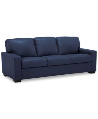 Furniture - Ennia 82" Leather Sofa