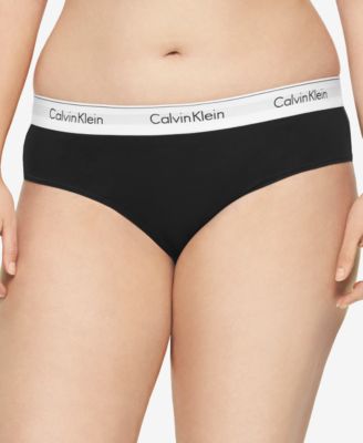 Calvin Klein - Plus Size Modern Cotton Logo Hipster QF5118