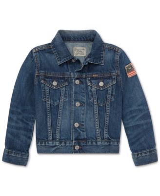 Polo Ralph Lauren - Little Boys Cotton Denim Trucker Jacket